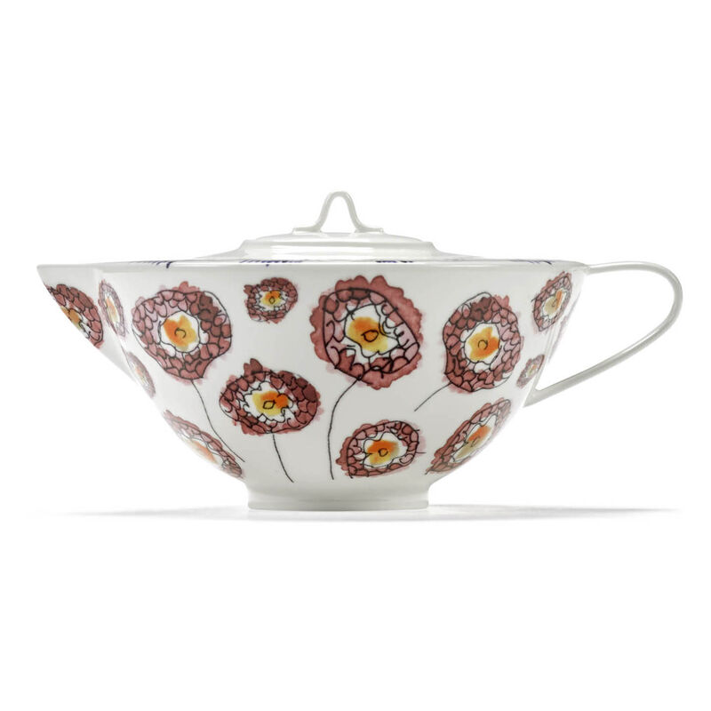 Marni Midnight Flowers Teapot - Anemone Milk image number 1